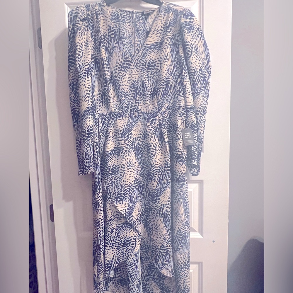 Express draped dress